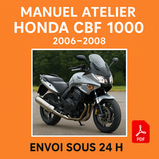 Manuel Atelier Honda CBF 1000