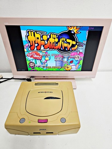 Sega saturn console - sega,