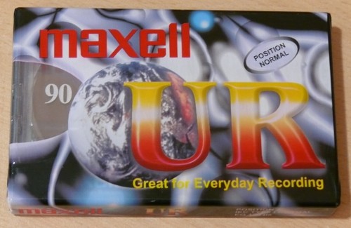 Audio vierge maxell - k7, vierge-maxell-ur-90