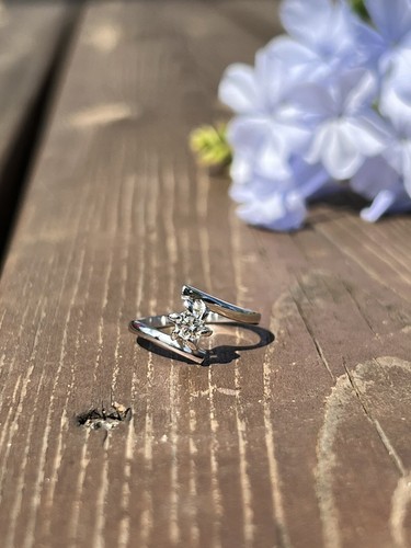 Bague gris 18k diamant - gris,
