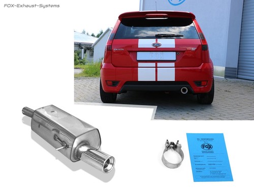 Silencieux sport ford fiesta - silencieux,