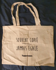 collector SAC  cabas COTON recyclé souvent copié jamais égalé tupperware neuf