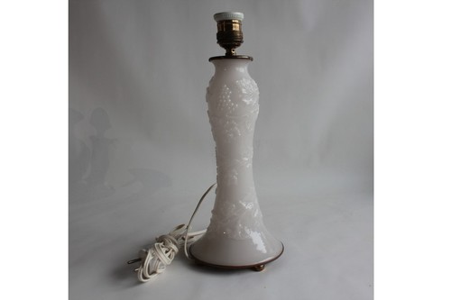 Pied lampe opaline - lampe,