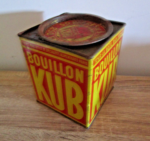 Ancienne grosse boîte metal - grosse,