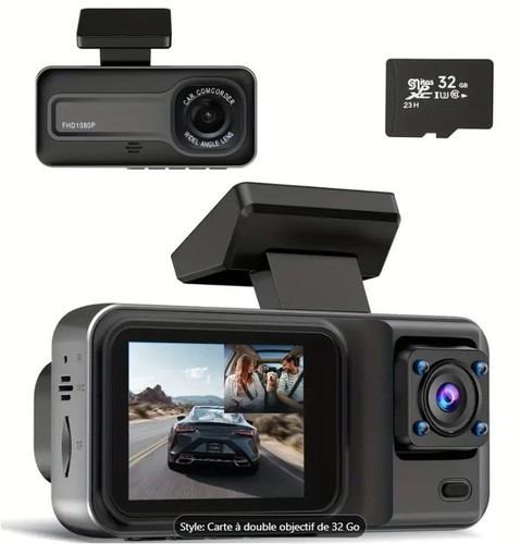 Dashcam voiture avec - de, double