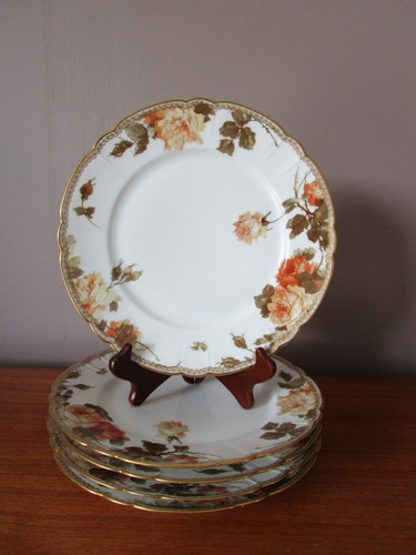 Assiettes plates limoges - 5,