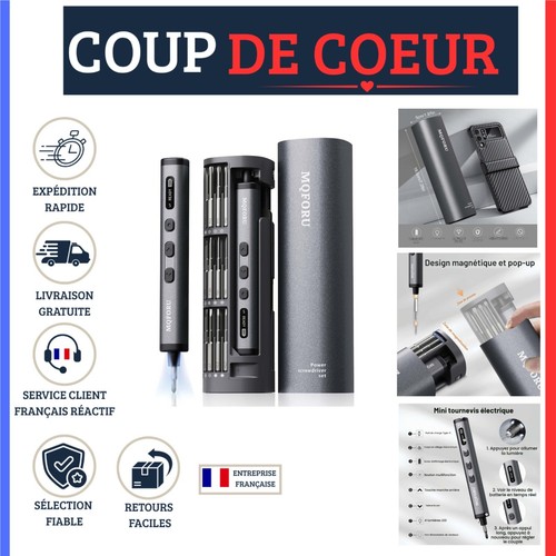 Mini tournevis électrique - tournevis,