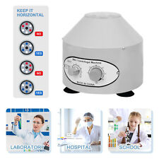 Desktop 800-1 Electric Centrifuge Machine 4000Rpm Laboratory Medical w/ Timer