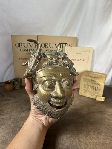 Masque ancien visage - ancien,