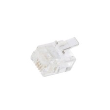 Connecteur RJ126P4CR RJ12 PIN : 4 système : 6p4c IDC, raccord de serrage ENCI...