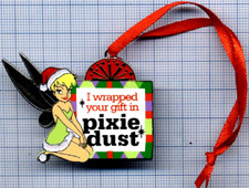 DISNEY Fairy Bell Santa THINKER BELL Christmas 2016 Gift Pixie Dust Pins