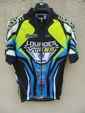 Maillot cycliste LOURDES VTT 65 IN INVERSE TREK shirt camiseta jersey maglia M