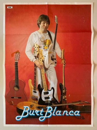 Affiche vintage emi burt - affiche,