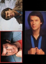 Salvatore ADAMO 2 PHOTOGRAPHS on CARDS 15*10 + INVITATION 1980