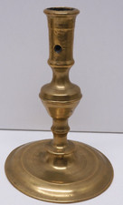 -BOUGEOIR HAUTE EPOQUE LOUIS XIII XVIIe en BRONZE  COLLECTION VITRINE BOUGIE  D