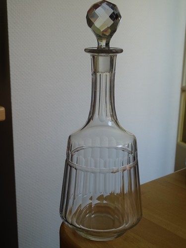 Baccarat ancienne carafe vin - baccarat, a