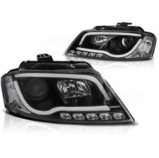 2 FEUX PHARE AVANT LED POUR AUDI A3 8P PHASE 2 DE 08/2008 A 08/2012