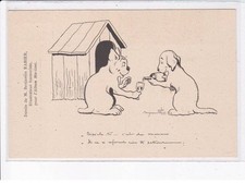 ILLUSTRATOR Benjamin RABIER: for album Marianin dogs, alcohol, niche, wine -