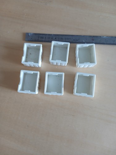 Paniers blancs osier - 6, "osier"