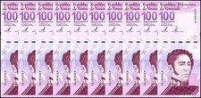 VENEZUELA 100 DIGITALES  10 2021 UNC 100 million bolivars USA SELLER!!
