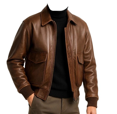 Blouson motard bombardier - de,