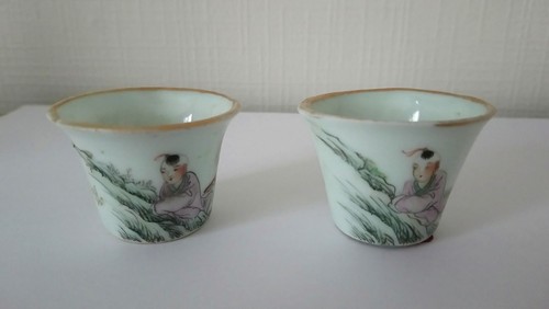 Tres rare petits pots - pots, chinois