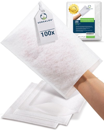 Gants toilette jetables - gants,