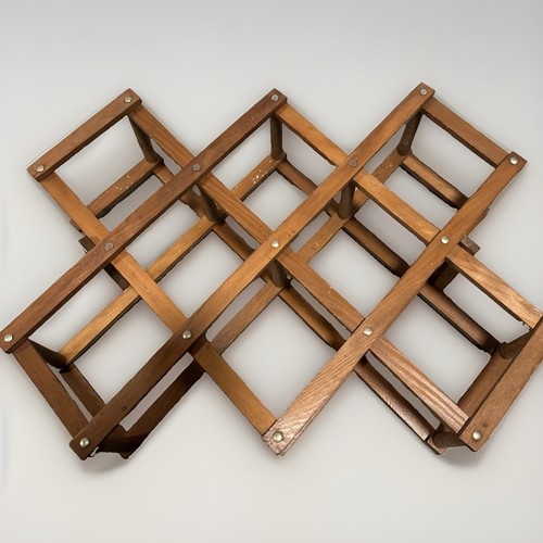 Vintage wooden folding - vintage,