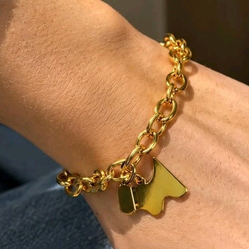 Bracelet chaîne 17g jaune - bracelet, or