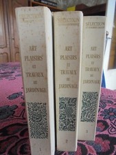 Lot de 3 livres "Art,plaisirs et travaux du Jardinage" 1968 - Reader's Digest