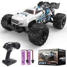 RC Car Monster Truck télécommandé avec 2 Piles pour 40 Minutes de Jeu Tout-Te...