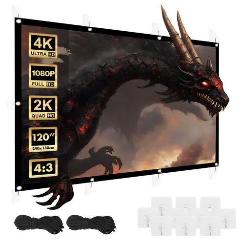 Ecran projection universel - projection,