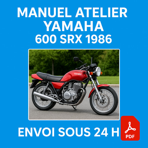 Manuel atelier yamaha 600 srx - 600,