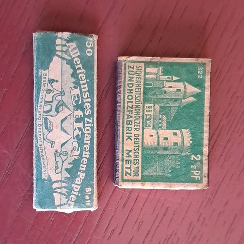 Lot ww1 allemand boîtes - allemand, /