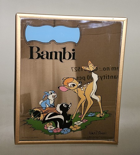 Rare cadre miroir bambi - rare,