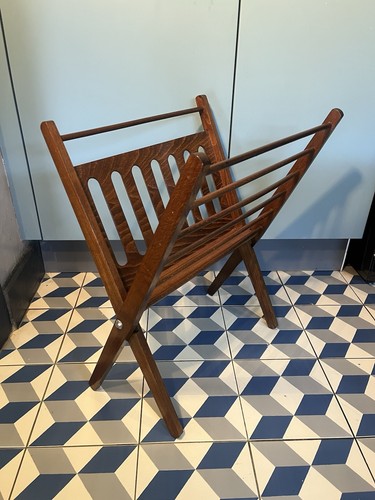 Vintage magazine rack - magazine, cees