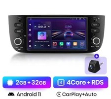 Radio 2 DIN 7" Pour Fiat Punto