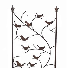 Treillage oiseaux fer 40x2x120cm
