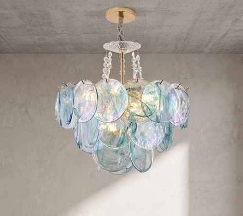 Lustre moderne murano verre - lustre,