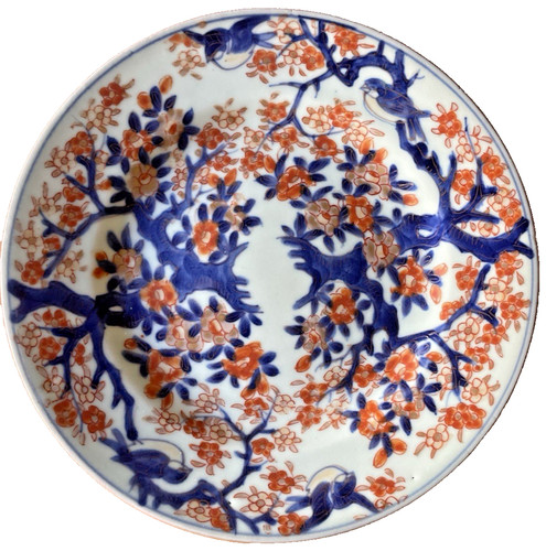 Ancienne assiette japonaise - assiette,
