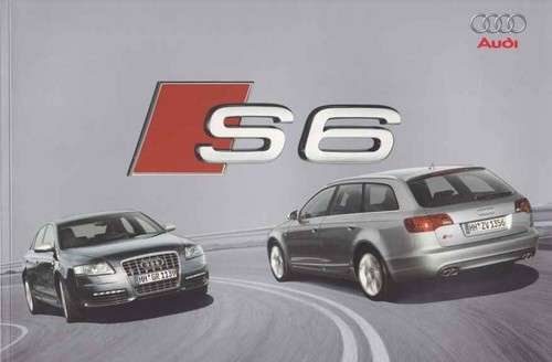 Catalogue brochure audi - s6, /