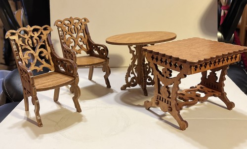 Handcrafted ornate carved
