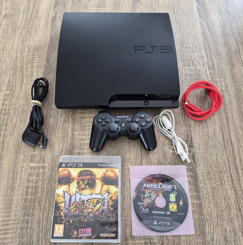 Console ps3 slim 160 - console, +