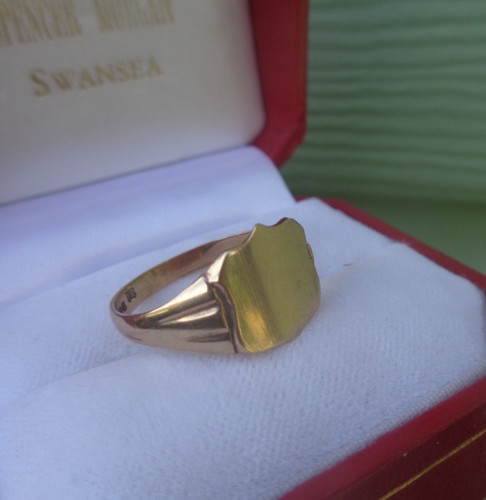 Bague chevalière signet - chevalière,