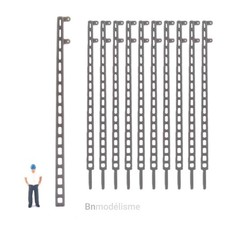 HO Lot Poteaux Électriques