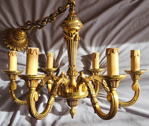 Superbe lustre bras de - lustre, 6