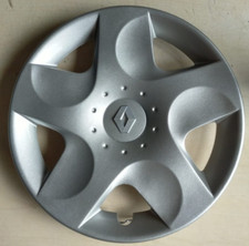 LOT DE 4 ENJOLIVEURS RENAULT NEW TWINGO 2007 POUR JANTES 14" AVEC LOGO