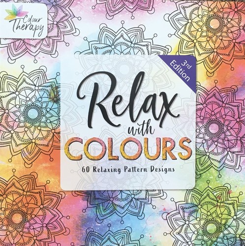 Stress relief adult colouring - relief,