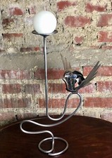 Bougeoir en inox recyclé