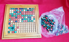 SCRABBLE , JEUX EN BOIS DE